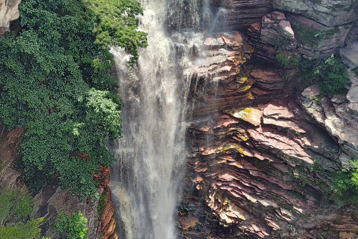 Cachoeira do Buracão vista do cânion