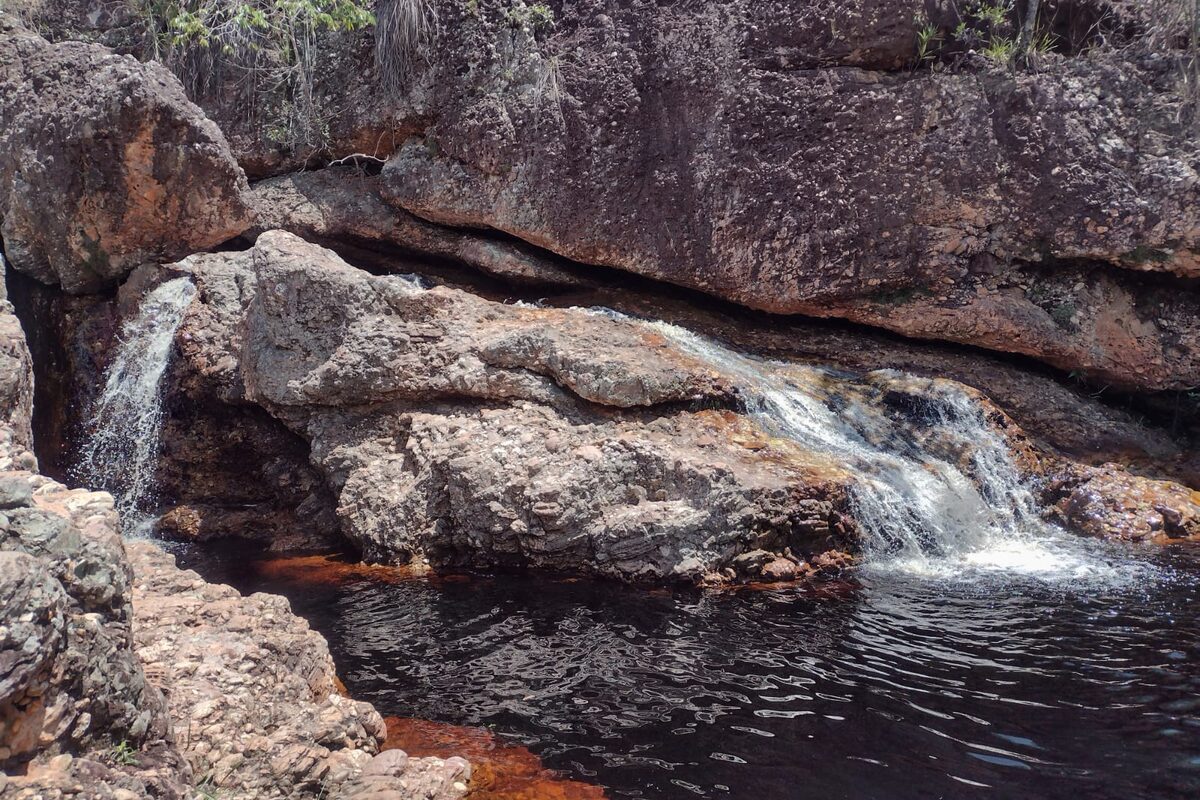 Cachoeira da Primavera, no Tour Serrano