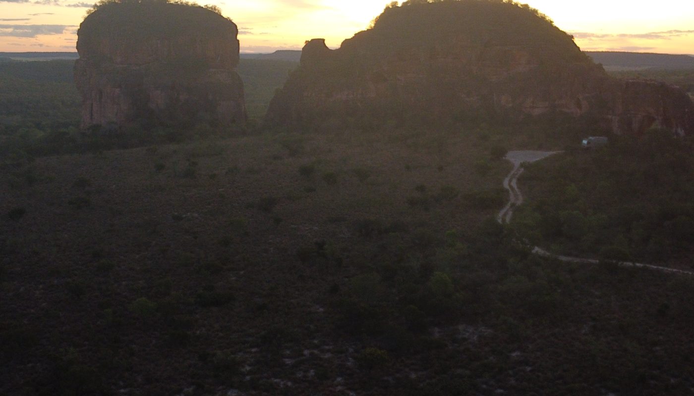 Fim de tarde no cerrado do Tocantins