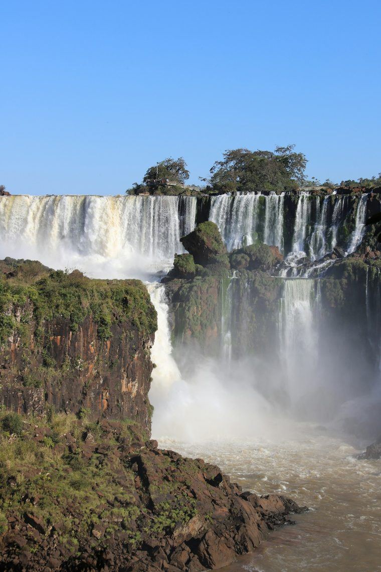 Quedas do lado argentino das Cataratas do Iguaçu