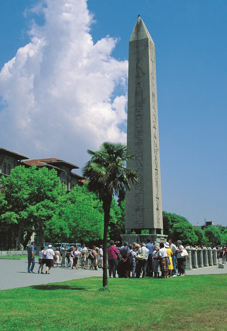 Obelisco de Teodosio no Hipodromo de Constantinopla, em Istambul