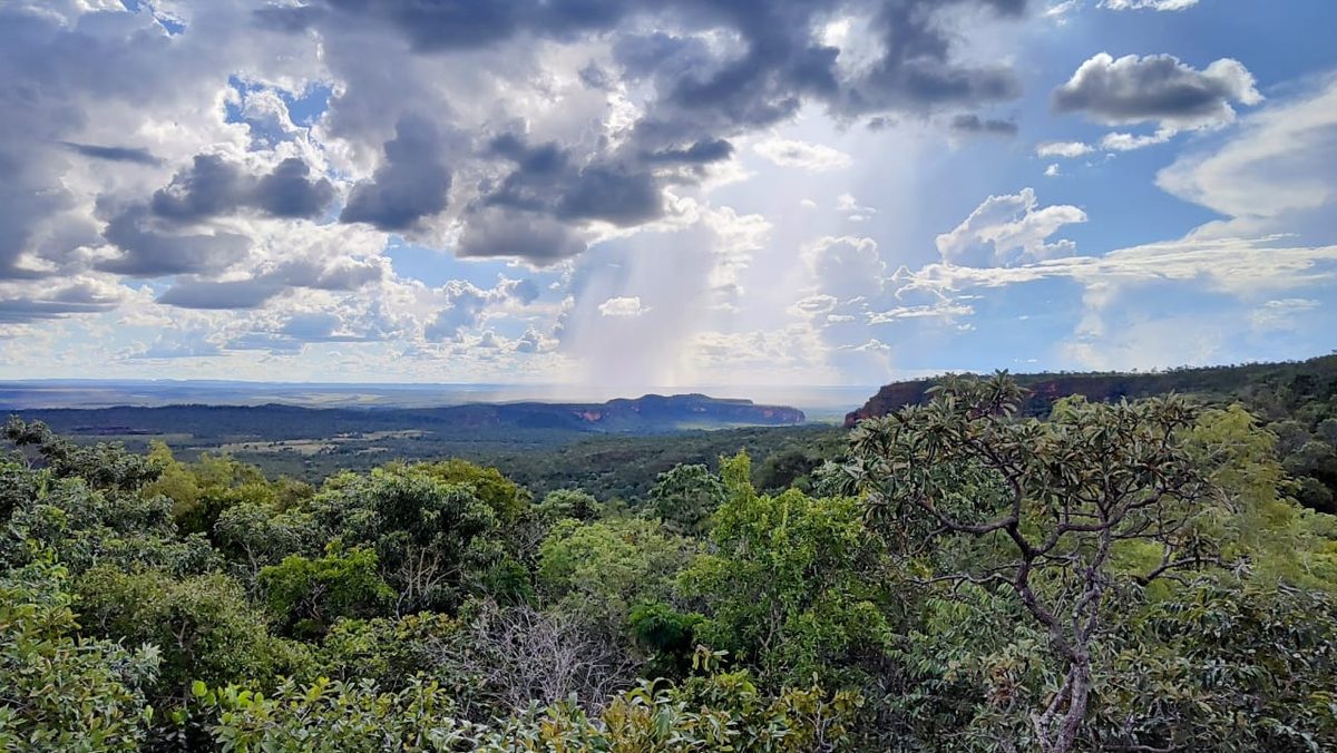 Vista do mirante do camp